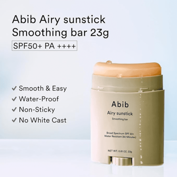 ضد-آفتاب-استیکی-ابیب-مدل-abib-airy-sunstick-smoothing-bar-spf50