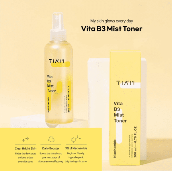 اسپری-تونر-نیاسینامید-تیام-tiam-vita-b3-mist-toner