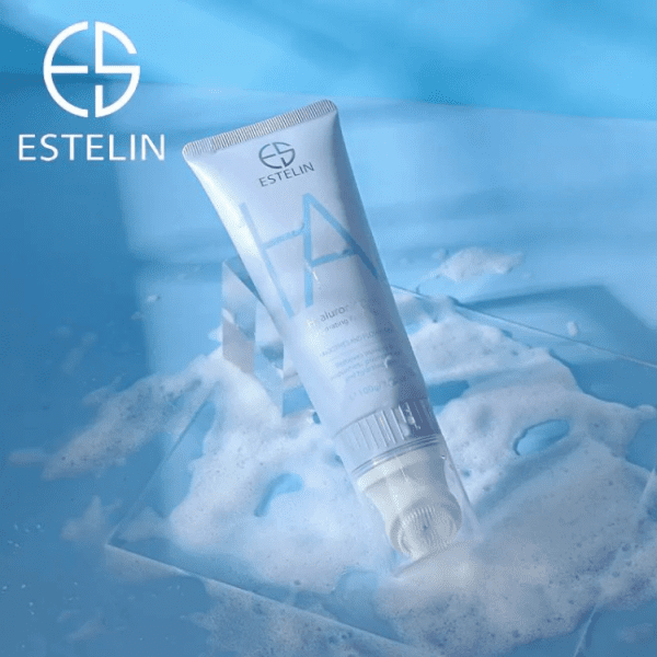 فوم شستشوی هیالورونیک اسید استلینEstelin Hyaluronic Acid Hydrating Face Wash