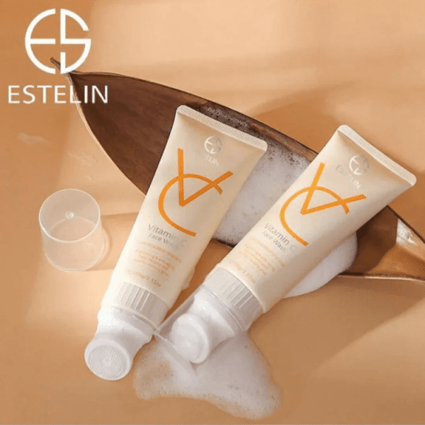 فوم-شستشوی-ویتامین-c-استلین-estelin-vitamin-c-face-wash