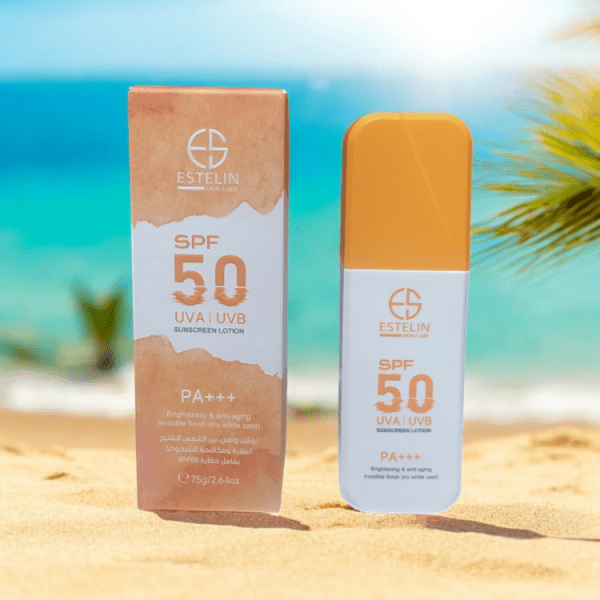 ضد آفتاب استلین روشن‌کننده و ضد پیری  Estelin Brightening & Anti-Aging Sunscreen SPF50