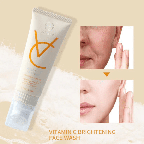 فوم-شستشوی-ویتامین-c-استلین-estelin-vitamin-c-face-wash