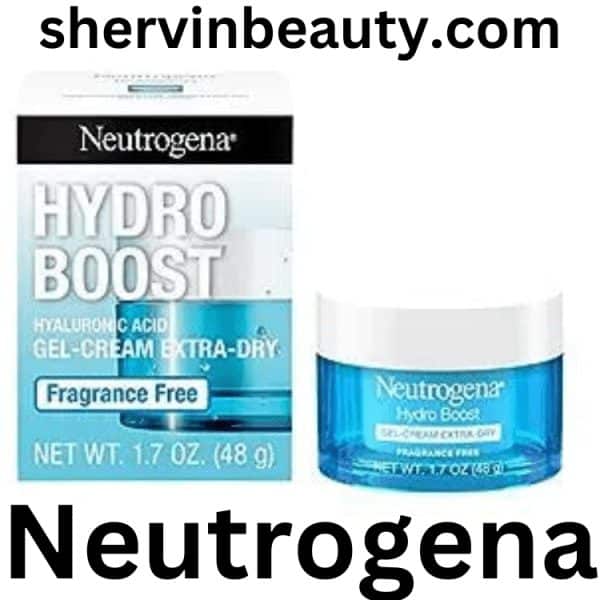 Neutrogena Hydro Boost Hyaluronic Acid Hydrating Face Moisturizer Gel-Cream to Hydrate and Smooth Extra-Dry