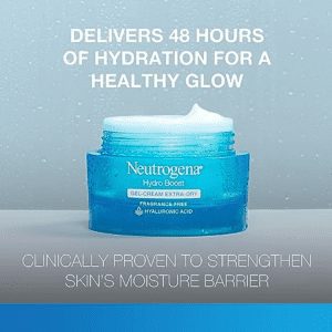 Neutrogena Hydro Boost Hyaluronic Acid Hydrating Face Moisturizer Gel-Cream to Hydrate and Smooth Extra-Dry