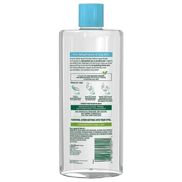 Simple Water Boost Micellar Cleansing Water, Sensitive Skin, 13.5 oz