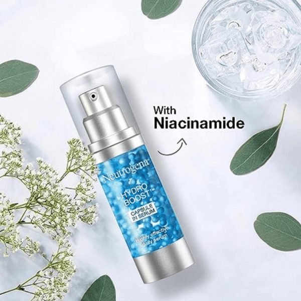 سرم آبرسان نوتروژینا مدل Hydro Boost Revitalizing Serum Capsule