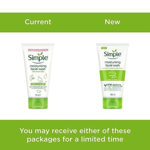 Simple Kind To Skin Moisturising Facial Wash 150 ml