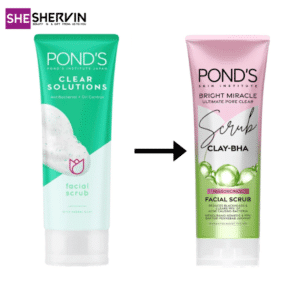 فوم شستشو اسکراب‌دار پوندز Ponds Clear Solutions