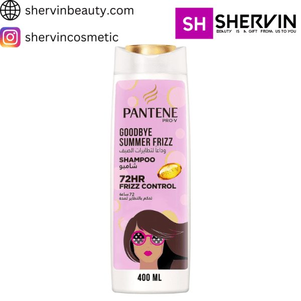 Pantene Pro-V Goodbye Summer Frizz Shampoo With 72H Control, 400 ml