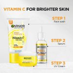 کرم ویتامین سی روشن کننده گارنیر برایت کمپلت ضد لک و جای جوش (گارنیه)Garnier Bright Complete Vitamin C Serum Cream UV
