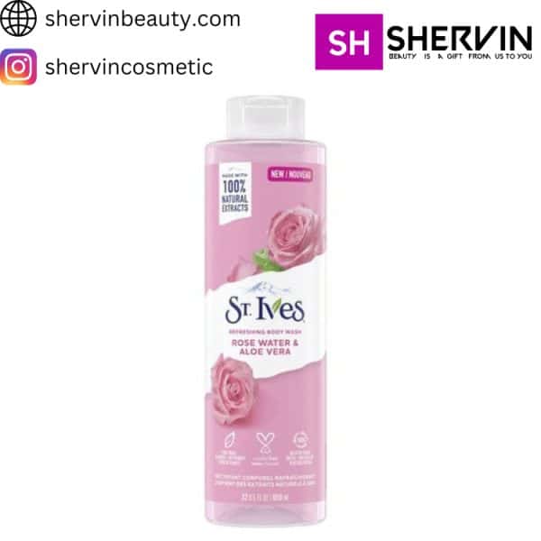 St. Ives Rose Water & Aloe Vera Body Wash