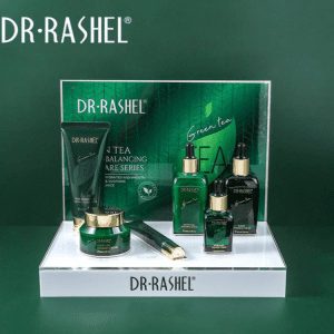 پک ده تیکه چای سبز دکتر راشل DR RASHEL Green Tea Purify Balancing Skin Care Set 10pcs Facial Care Kit