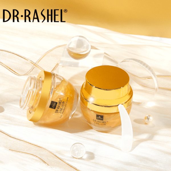 1ژل کرم صورت ضدچروک طلا کلاژن دکتر راشل DR.RASHEL 24KGold Collagen Anti-Wrinkle Gel Cream