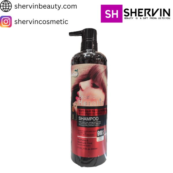 شامپو کراتین نایس فرش Hair Shampoo Nice Fresh Keratin حجم 900 میلی لیتر