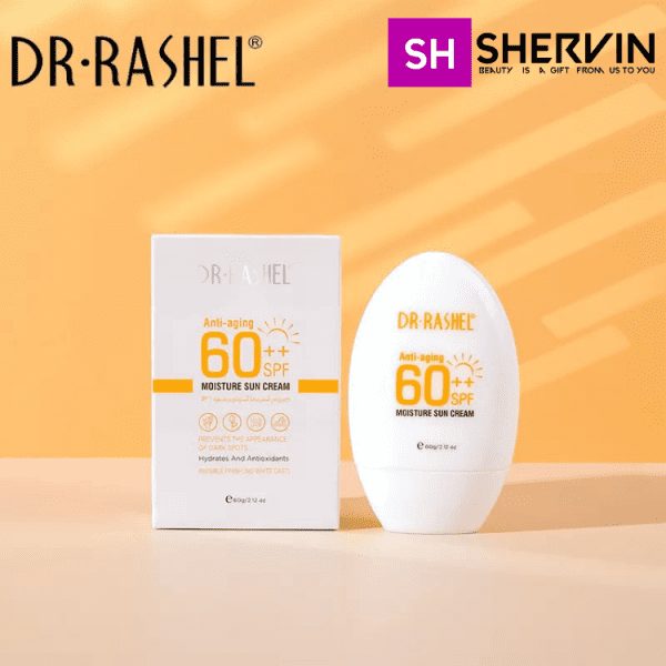  کرم ضد آفتاب و آبرسان دکتر راشل 60% DR.RASHEL