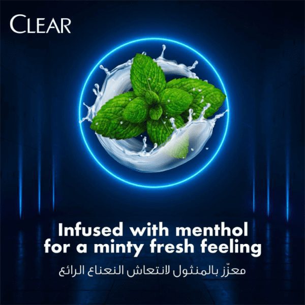 شامپو-نعنا-یخ-کلیر-عربی-مدلcool-sport-menthol