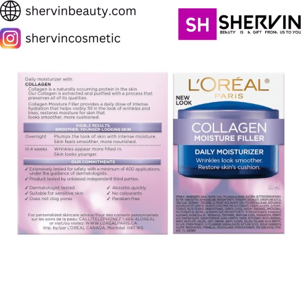 کرم-آبرسان-روز-و-ضد-چروک-لورال-کلاژن-loreal-collagen