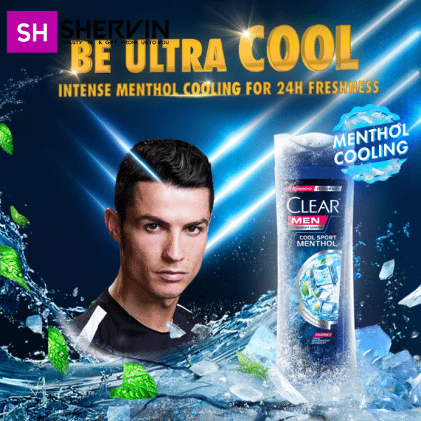شامپو-نعنا-یخ-کلیر-تایلندی-مدلcool-sport-menthol