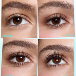 ریمل ضد آب و حجم دهنده شیگلم Lashlighter Mega Boost