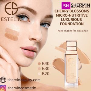 کرم پودر مات شکوفه گیلاس استلین