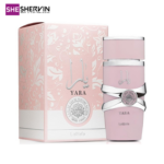 عطر ادکلان زنانه لطافه یارا Lattafa Yara Eau de Parfum100ml یک عطر با رایحه شیرین، وانیلی، گورماند، میوه‌ای و گلی است که برای بانوان طراحی شده است.