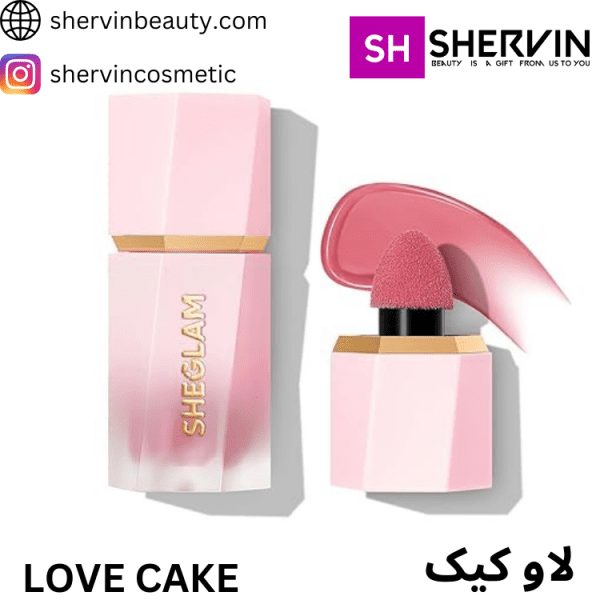 رژگونه-مایع-شیگلم-رنگ-لاو-کیک-love-cake