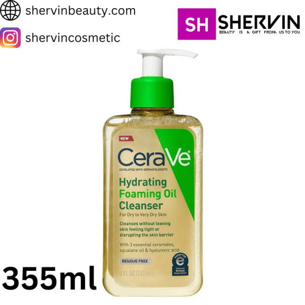 فوم شستشوی روغنی سراوی Cerave Hydrating Foaming Oil