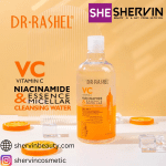 میسلارواتر ویتامین سی و نیاسینامید دکتر راشل DR.RASHEL VC&NIACINAMIDE ESSENCE MICELLAR Cleansing Water