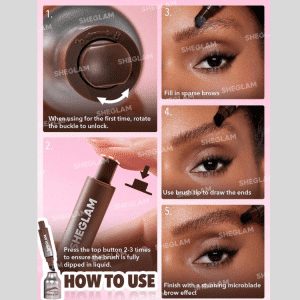 هاشور ابرو شیگلم BROW-FECTION ANGLED BRUSH & DIP