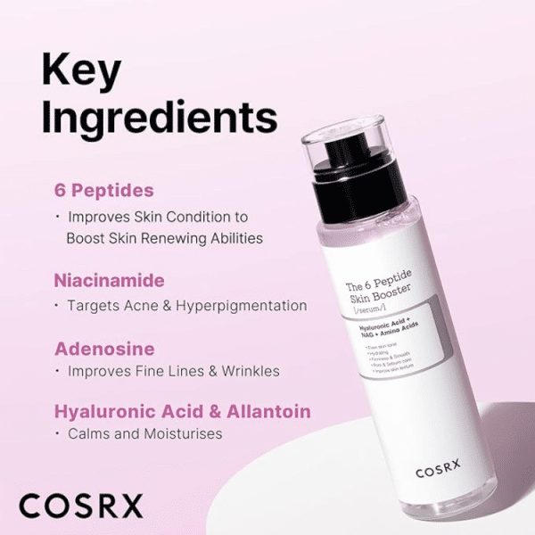 بوستر سرم 6 پپتاید کوزرکسCosrx the 6 Peptide Skin Booster Serum