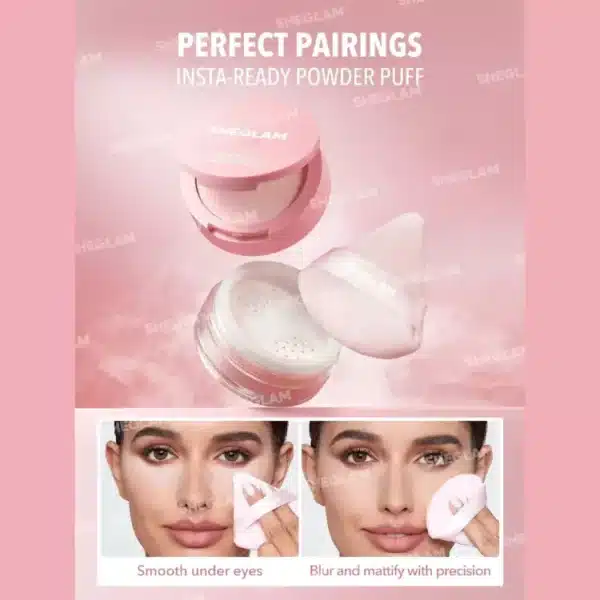 پودر فیکس دو منظوره شیگلم رنگ Bubblegum - Image 4
