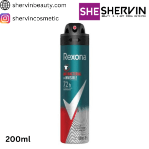 اسپری ضد تعریق مردانه رکسونا ANTIBACTERIAL Invisible