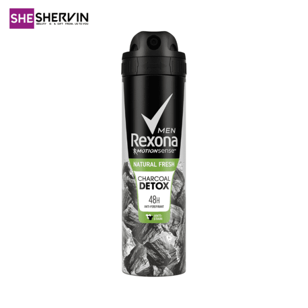 اسپری زغالی رکسونا مدل Charcoal Detox