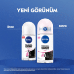 مام رول زنانه نیوآ بلک اند وایت اینویزیبلInvisible for Black & White Clear