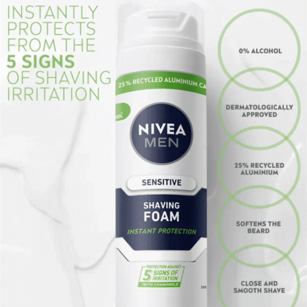 NIVEA MEN Sensitive Shaving Foam