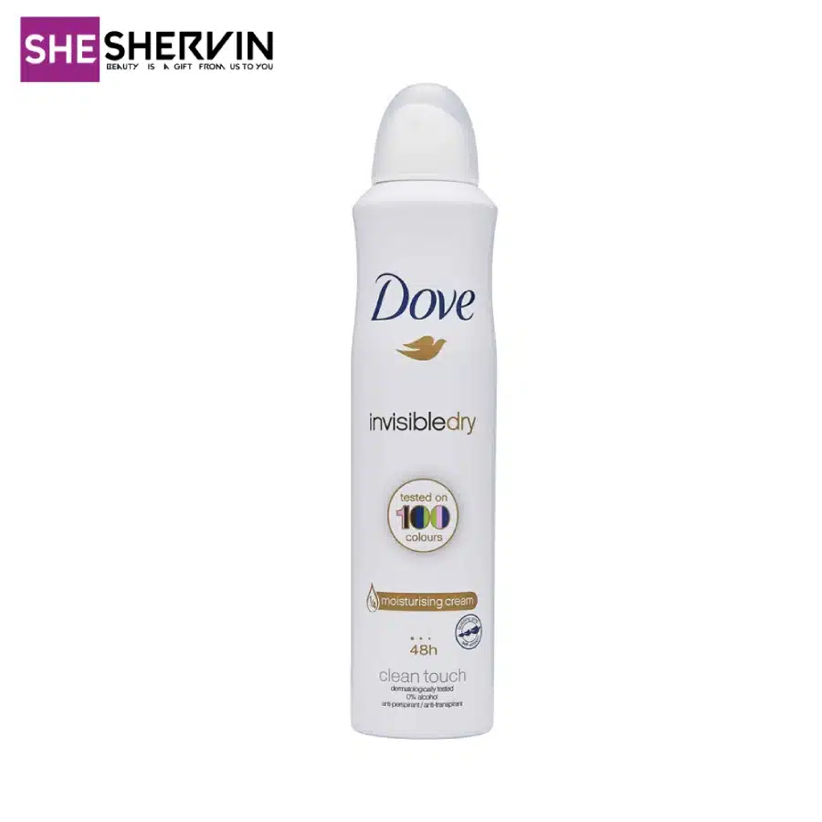 Invisible-Dry-dove-spray (1) اسپری ضد تعریق داو 100 Invisible Dry