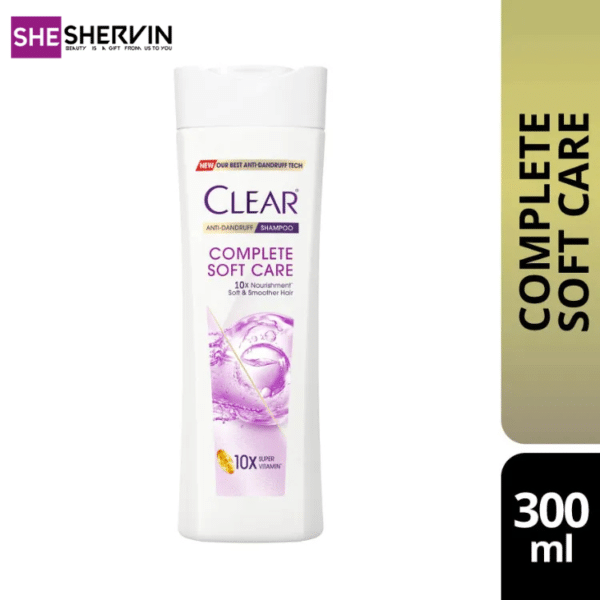 شامپو  نرم کننده زنانه کلیر Soft Care