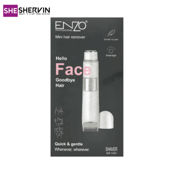 موزن صورت و بدن زنانه انزو Enzo Mini Hair Remover