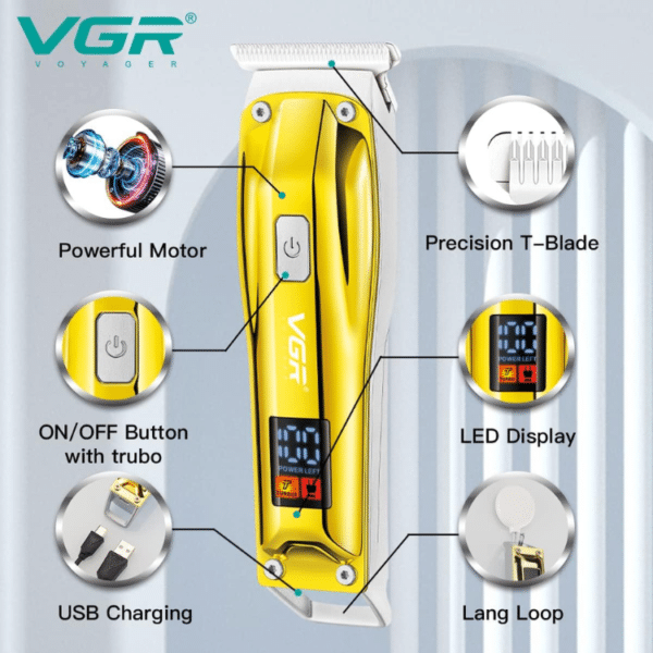 ماشین اصلاح حرفه‌ای VGR V-956