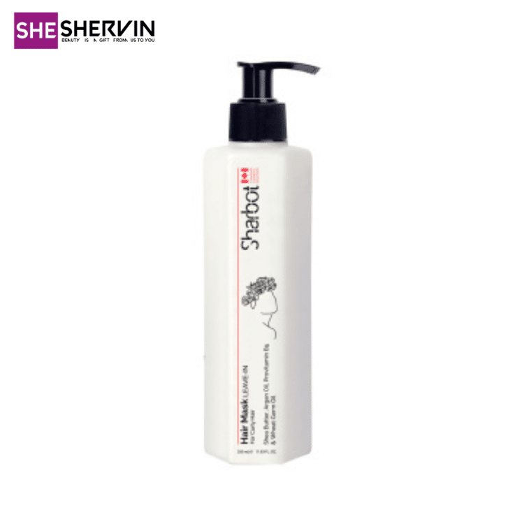 ماسک مو بدون آبکشی موی فر شاربوت350ml ماسک مو بدون آبکشی موی فر شاربوت350ml