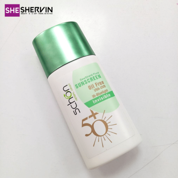 ضدآفتاب فلوئیدی بی‌رنگ شون مدل Invisible SPF50 PA+++
