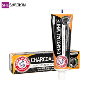 خمیردندان زغال سفید کننده آرم اند همر Charcoal White Pro