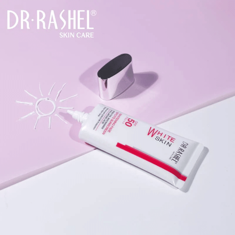 ضدآفتاب سفیدکننده و ضدلک دکتر راشل SPF50 ضدآفتاب سفیدکننده و ضدلک دکتر راشل SPF50