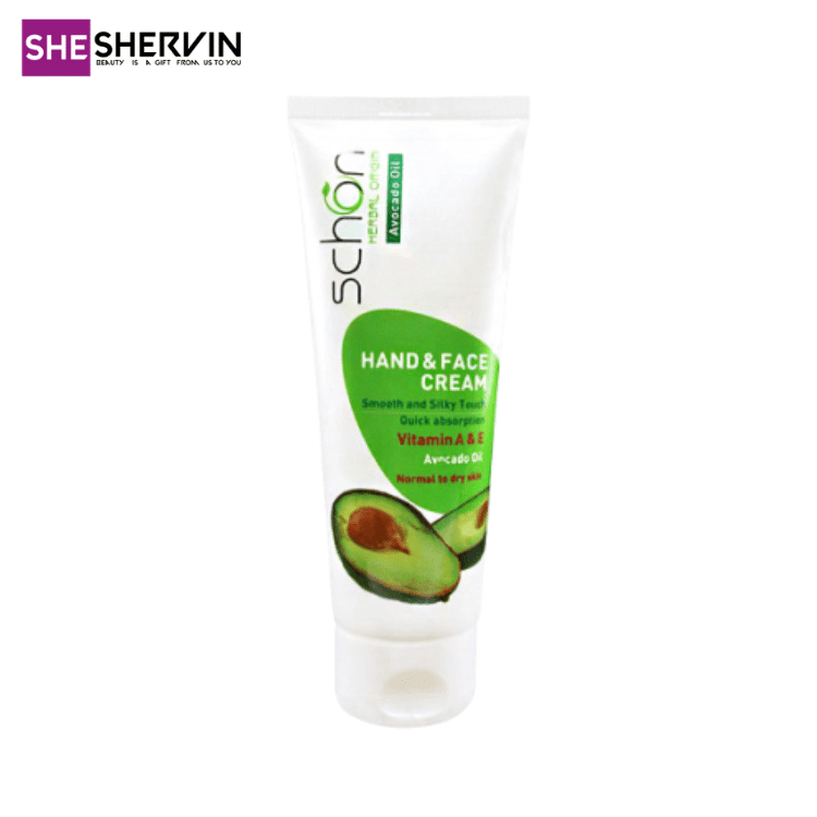 کرم دست و صورت شون با عصاره آووکادو تیوپی کرم دست و صورت شون با عصاره آووکادو تیوپی