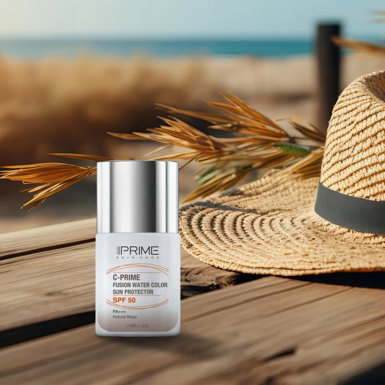 فلوئید ضد آفتاب رنگی پرایم SPF 50 مدل فیوژن واتر رنگ روشن فلوئید ضد آفتاب رنگی پرایم SPF 50 مدل فیوژن واتر رنگ روشن