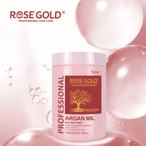 ماسک مو آرگان رزگلد Rose Gold 1000 ml