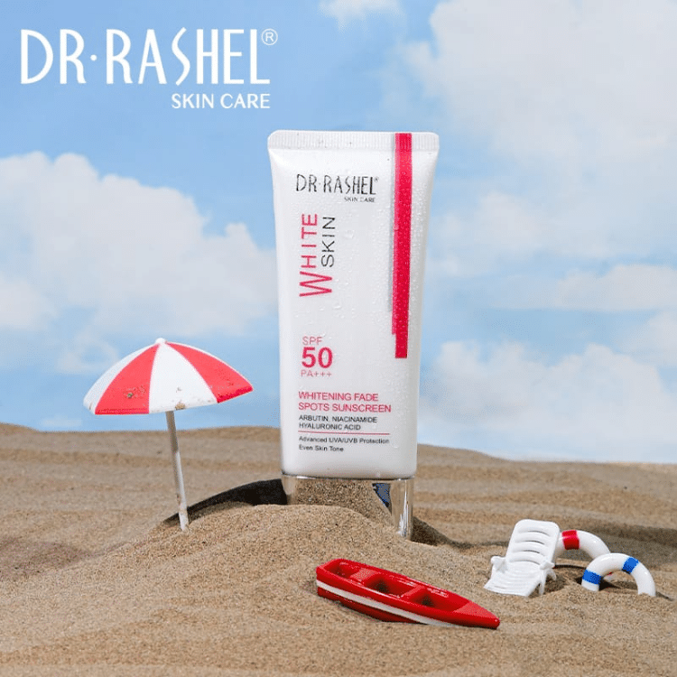 ضدآفتاب سفیدکننده و ضدلک دکتر راشل SPF50 ضدآفتاب سفیدکننده و ضدلک دکتر راشل SPF50