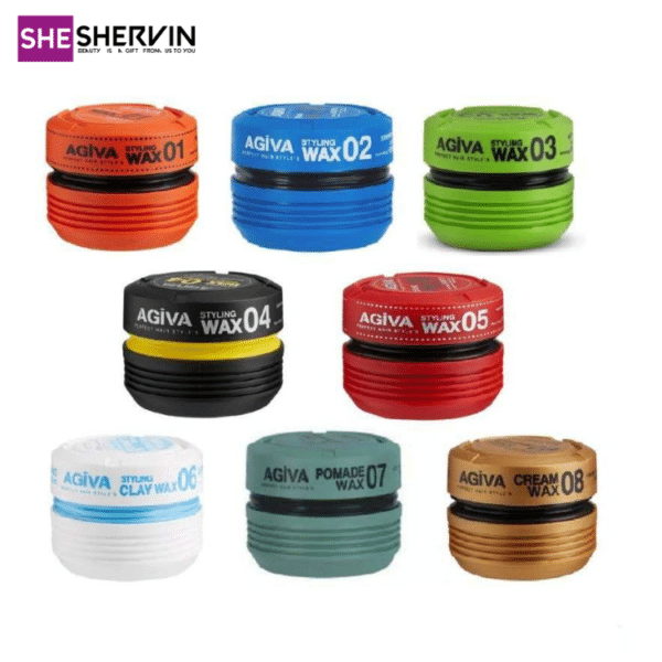 واکس مو Agiva 05 قرمز مدل Styling Wax