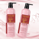 شامپو آرگان رزگلد بدون سولفات ROSE GOLD ARGAN OIL