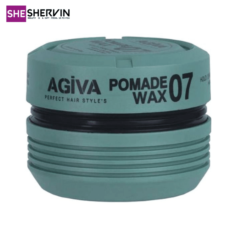 8 واکس مو Agiva 07 طوسی مدل Pomade Wax